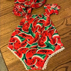 Watermelon Romper